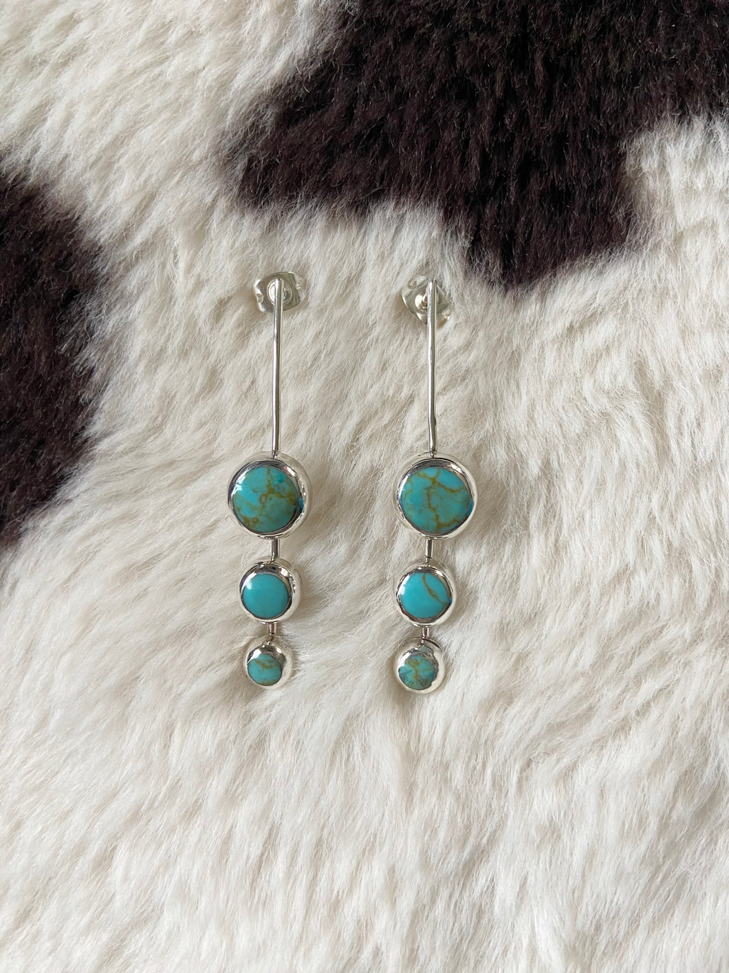 Turquoise Post Earrings