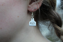 Load image into Gallery viewer, Custom Cow Tag Earrings
