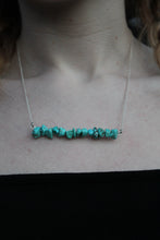 Load image into Gallery viewer, Turquoise Bar Necklace
