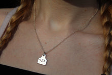 Load image into Gallery viewer, Custom Cow Tag Necklace
