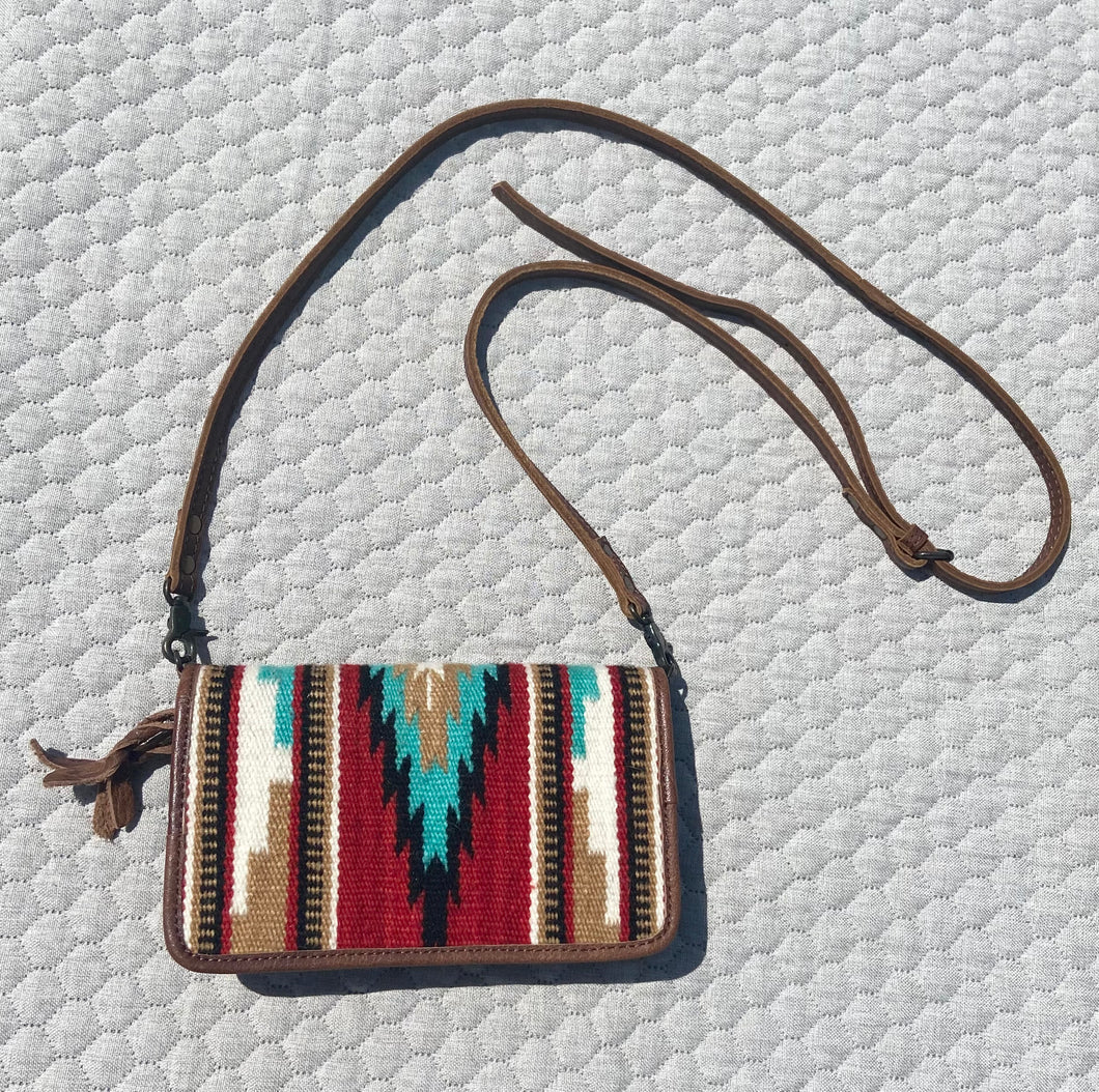 American Darling Aztec Crossbody Wallet